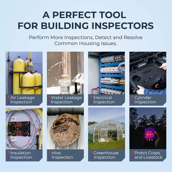 TOPDON TC001 Compact Thermal Imaging Camera for USB-C Android Devices 256X192 PX - Picture 7 of 10